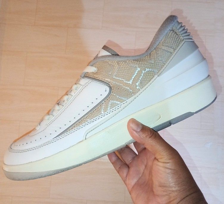 Men's Size 11 Air Jordan 2 Low Python 