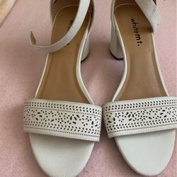 White Sandals Sz.7