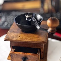 Vintage Coffee Mill 