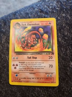 DARK CHARMELEON 32/82 Team Rocket POKÉMON