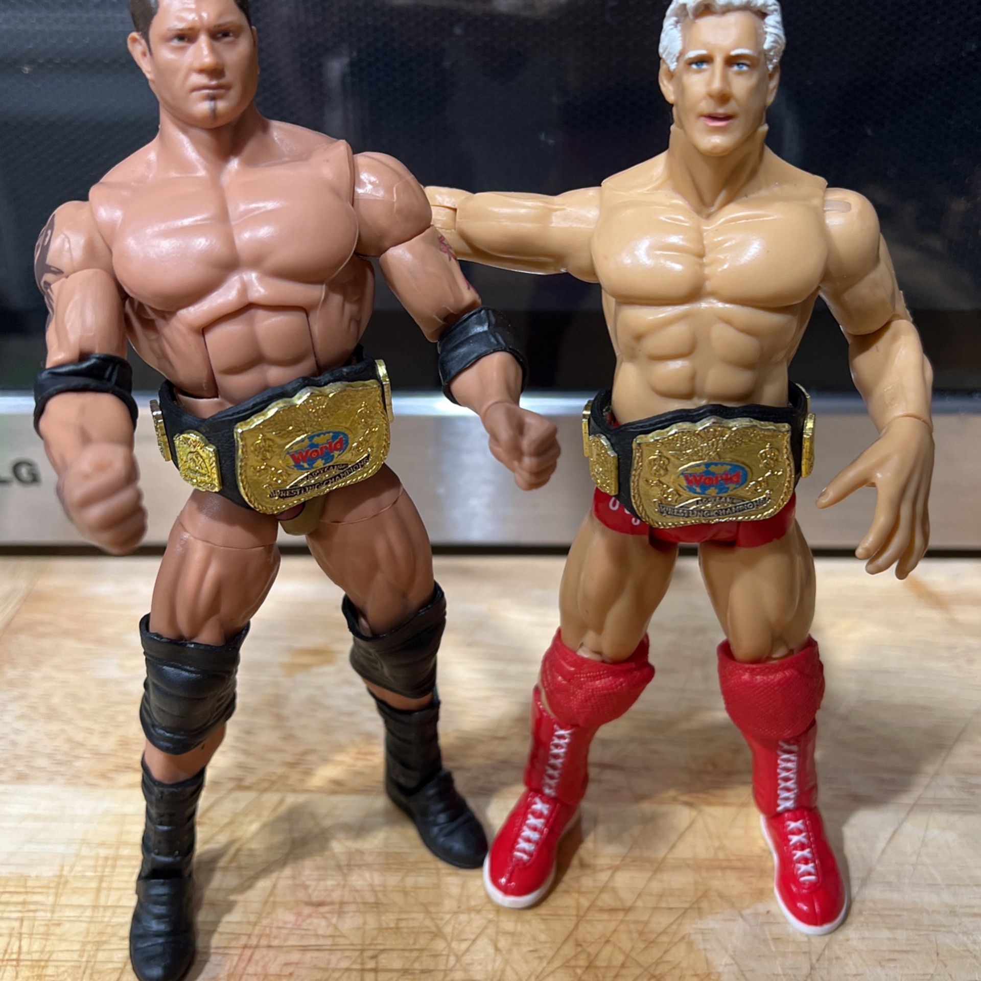 WWE Evolution HHH,Ric Flair,Randy, & Batista