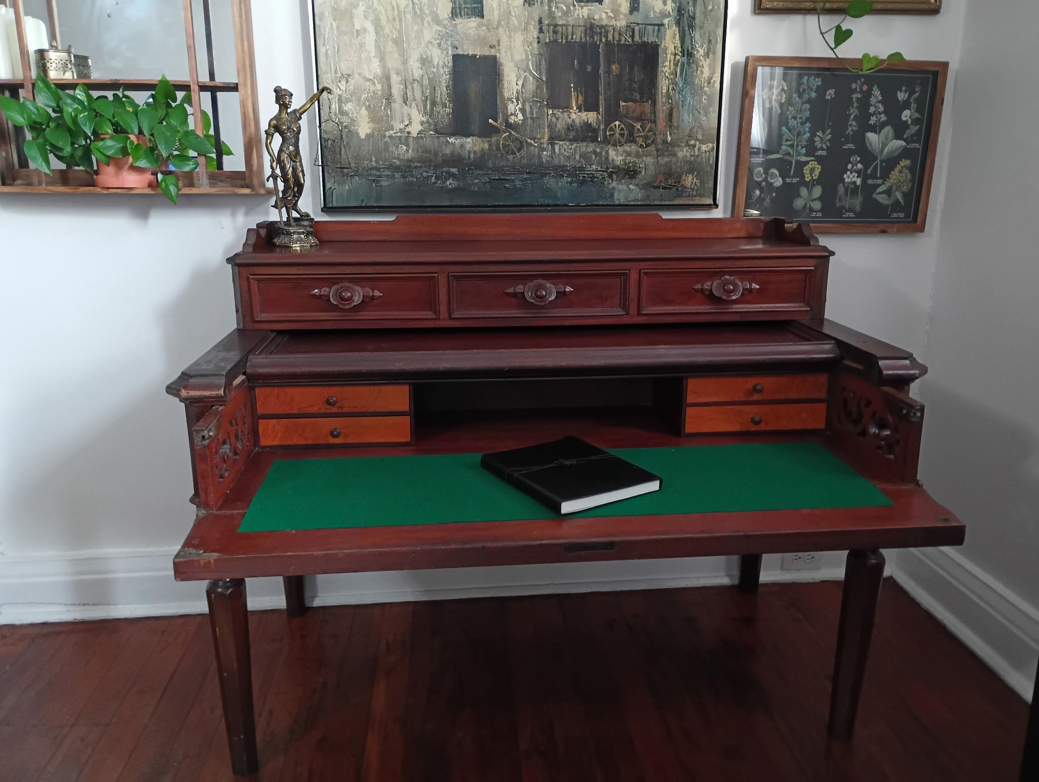 Victorian Louis Philippe Tiered Desk