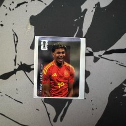 Lamine Yamal Coca-Cola Panini Sticker