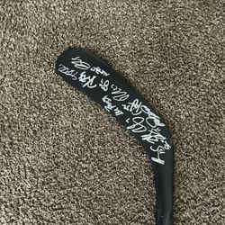 Signed Anaheim Ducks Hockey Stick 