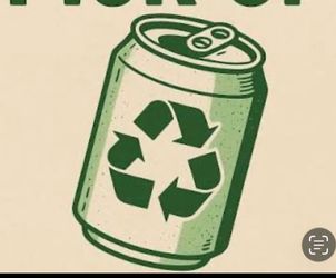 RECYCLE  free PICKUP..,, plastics or aluminum. It’s great to recycle ♻️ 🙂
