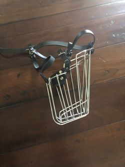 Cage Muzzle Bronzedog Brand MEDIUM