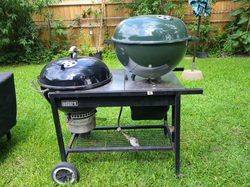 Weber SSP And Extra Green Kettle