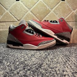Jordan 3s “Unite Chicago Exclusive” -Size 8.5M -Og all -Used 