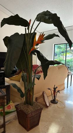 Large Artificial Bird of Paradise Plant