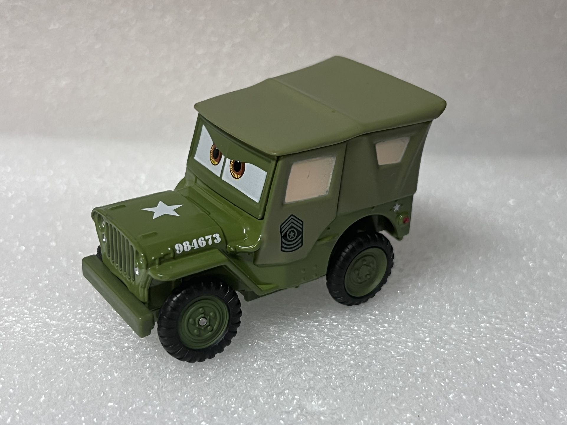 Disney Pixar Cars Sarge Diecast 1/55 Scale