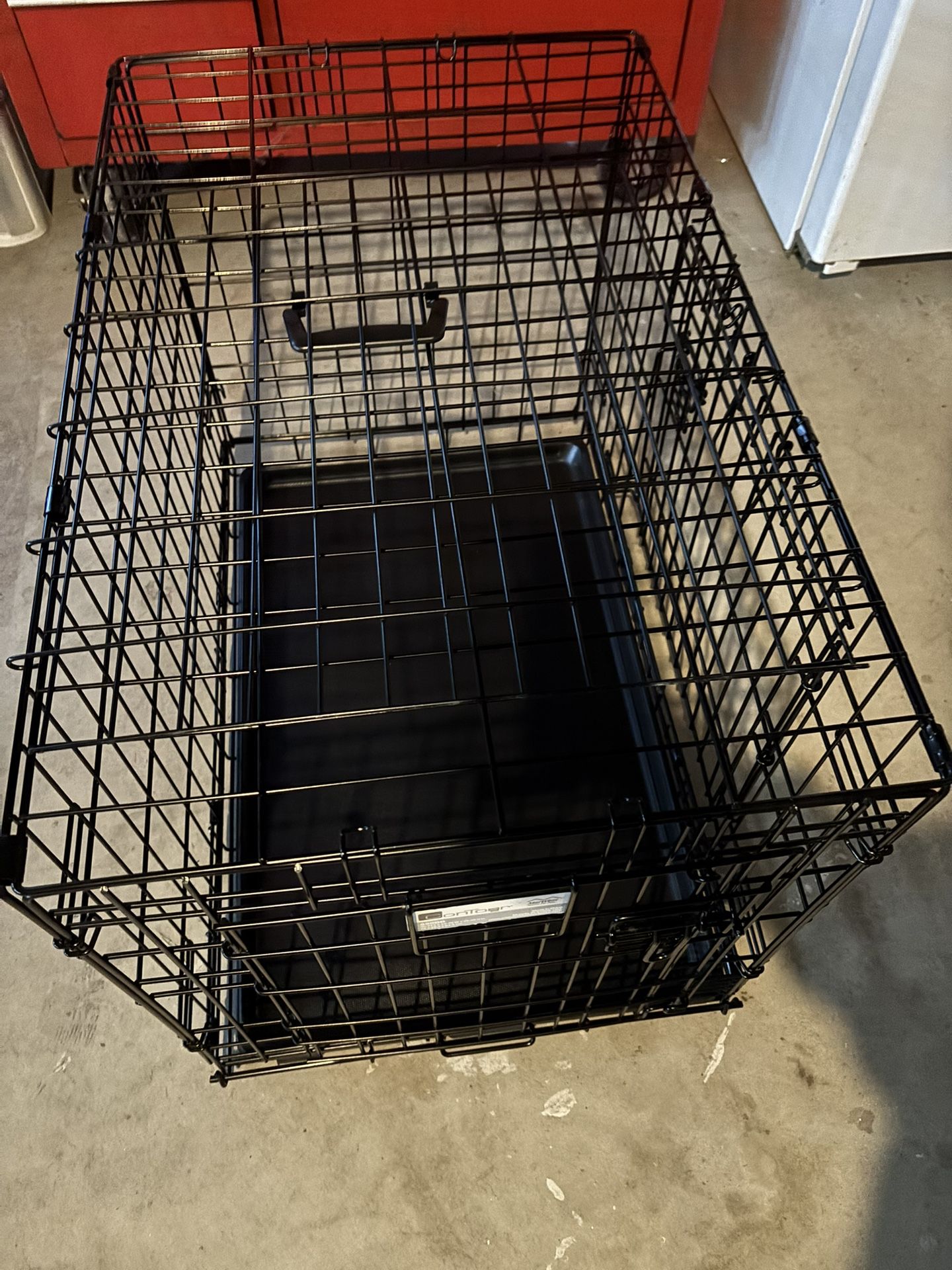 30” Double Door Metal Crate