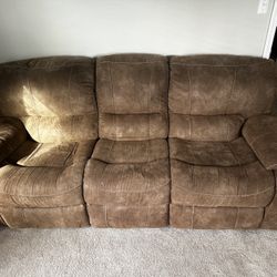 Dual Recliner Sofa 