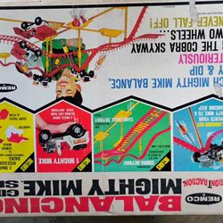 1960s REMCO BALANCING MIGHTY MIKE VEHICLE SET in Box, 2 sets Instructions Rare