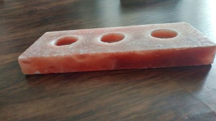 Tea Light Salt Slab