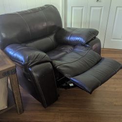 leather recliner