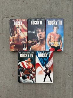 Rocky balboa complete set VHS