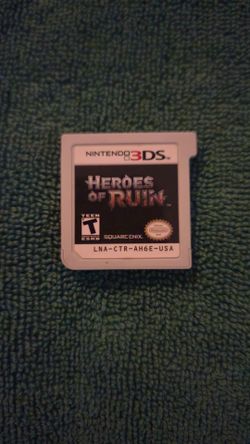 Heroes of Ruin Nintendo 3DS Game Cartridge
