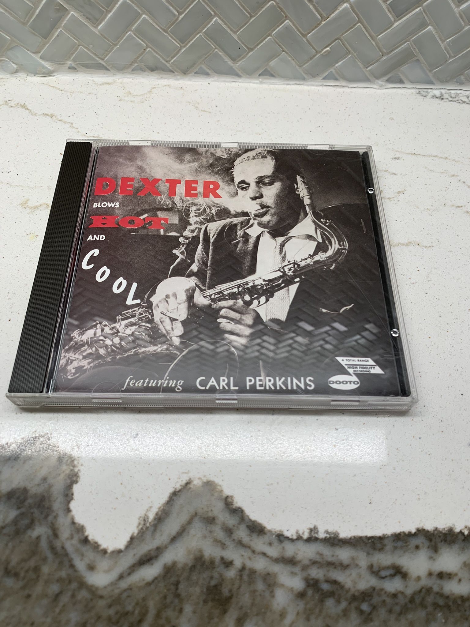 Dexter Gordon - Blows Hot and Cool CD Album featuring Carl Perkins in mint cond.