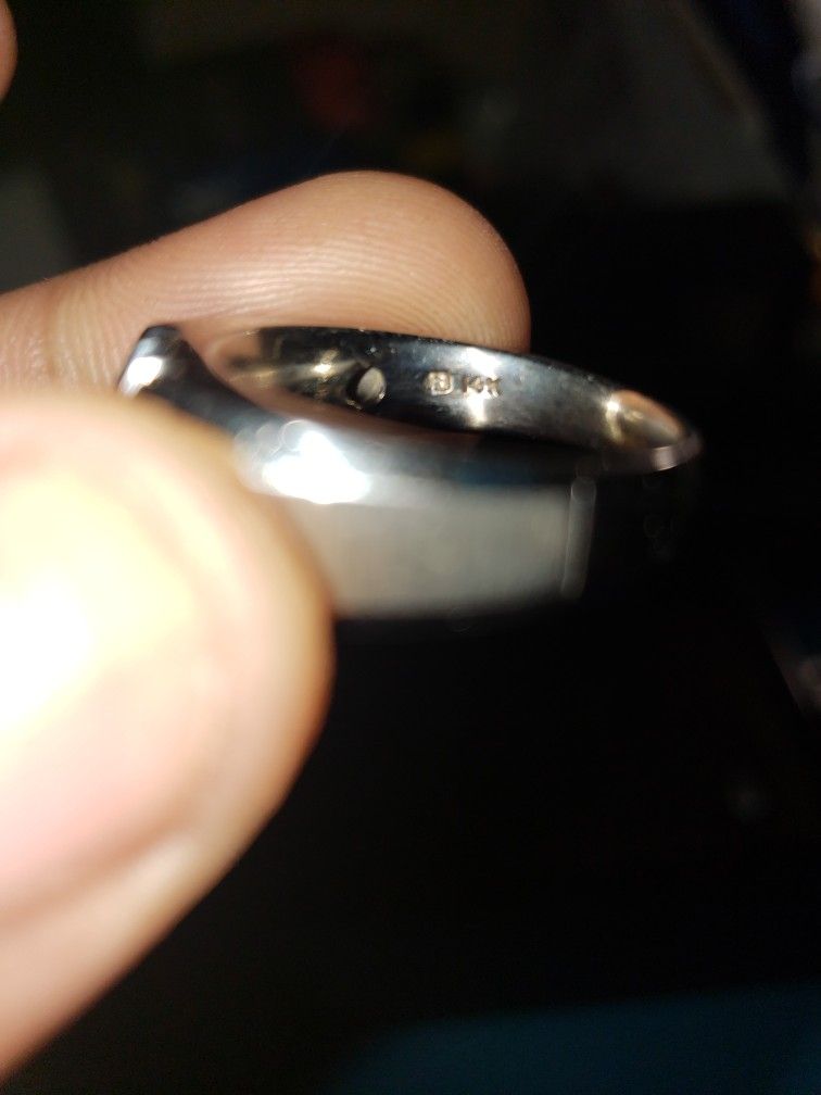 14k White Gold Ring,All Products : American Fashion Style Bags On Sale