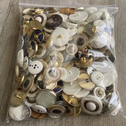 Vintage Gold & Silver Buttons