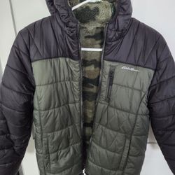 Kids Snow Jacket Reversible Size Large 