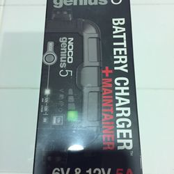 NOCO Genius 5 Smart Battery Charger - Brand New