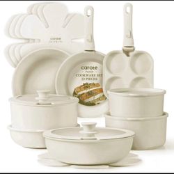 NEW Carote 22pc Cookeware Set + FREE 🎁 