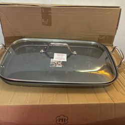 Princess House Plancha Doble Antiadherente Nueva