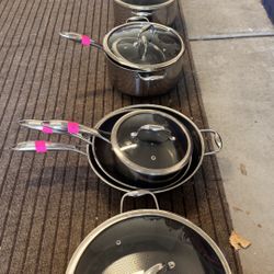 Used Hexclad Pots -- $50 EACH 