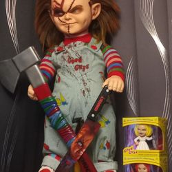 Chucky lifesize custom doll plus extras $1000 Firm