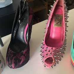 4 Pairs High Heels - Extra High $10 Each/30 ForAll