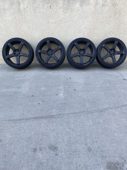 Milanni VK-1 Black Rims