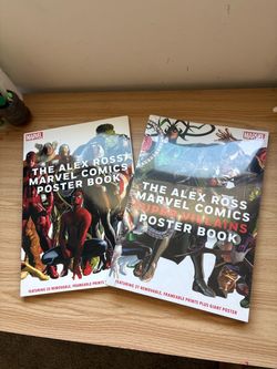Alex Ross Marvel Comics Poster Book Set of 2