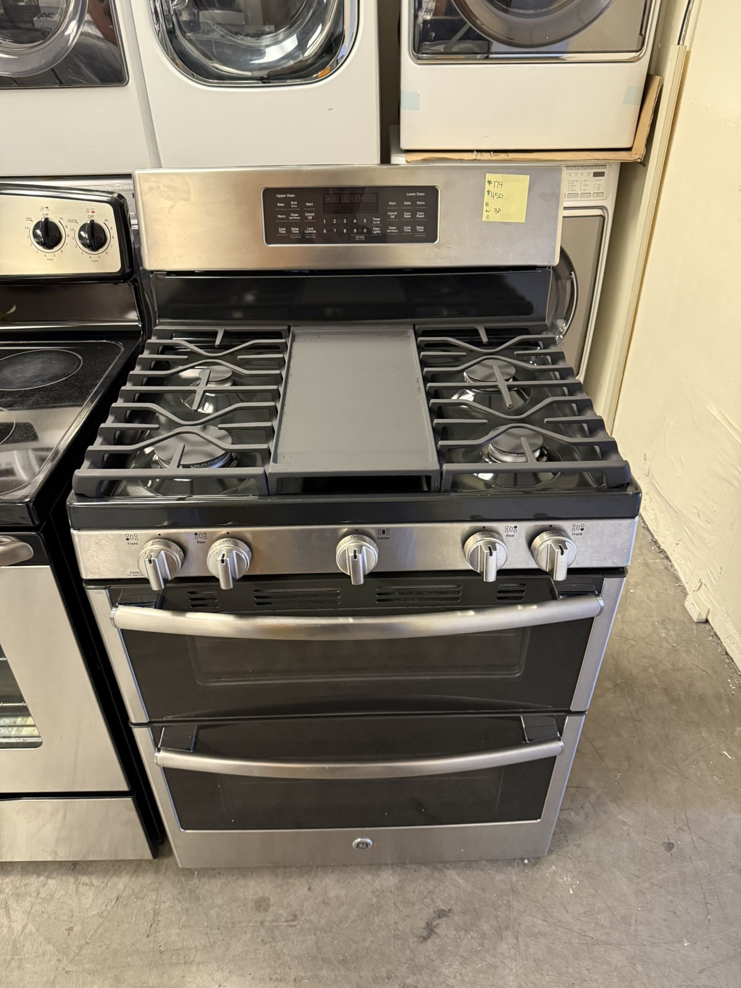 Double Oven Ge Stove