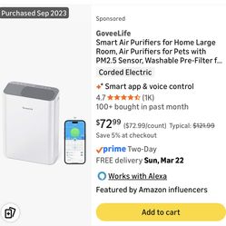 Air Purifier GoveeLife