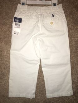 Ralph Lauren white pants 24 months