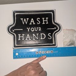 Bathroom Sign 