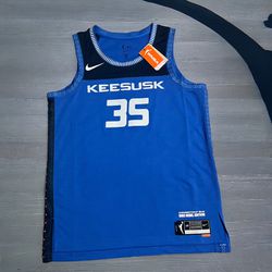 Nike WNBA Jersey Connecticut Suns Rebel Edition Dri Fit Jones 35 Size Large NWT