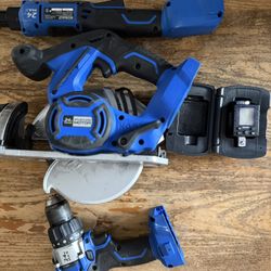 Kobalt 24V Tools Lot (No Batteries) 