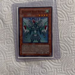 Yugioh Gladiator Beast Bestiari Champion Pack Pull