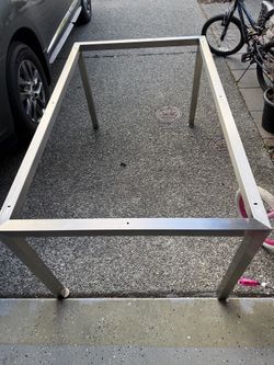 Crate And Barrel ( Parsons Steel ) Table Frame