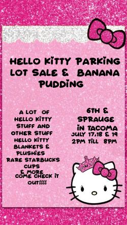 Hello Kitty Parking Lot sale
