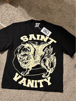 Saint Vanity Black Graphic T-Shirt