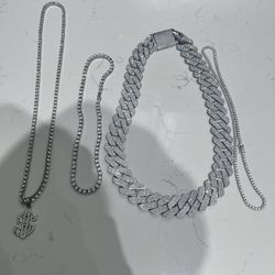 VVS Moissanite Chains(Message Me For Prices