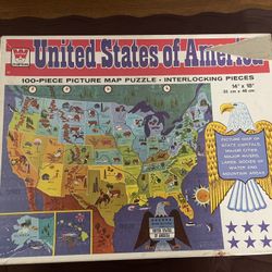 United States Of America 100 Piece Puzzle