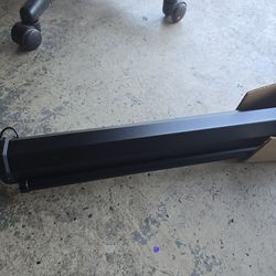 New projector screen