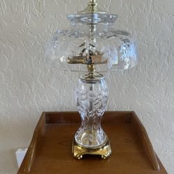 Vintage Crystal Lamp