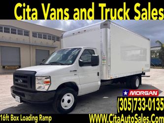 2019 Ford E-Series 16ft Box Truck with Loading Ramp