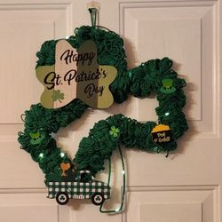 St Patrick's Day Wreath 
