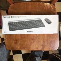 Logitech slim Combo Keyboard And Mouse